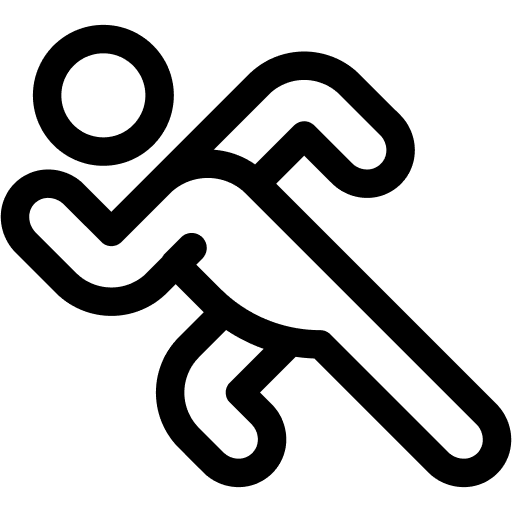 Knight chess piece icon in black